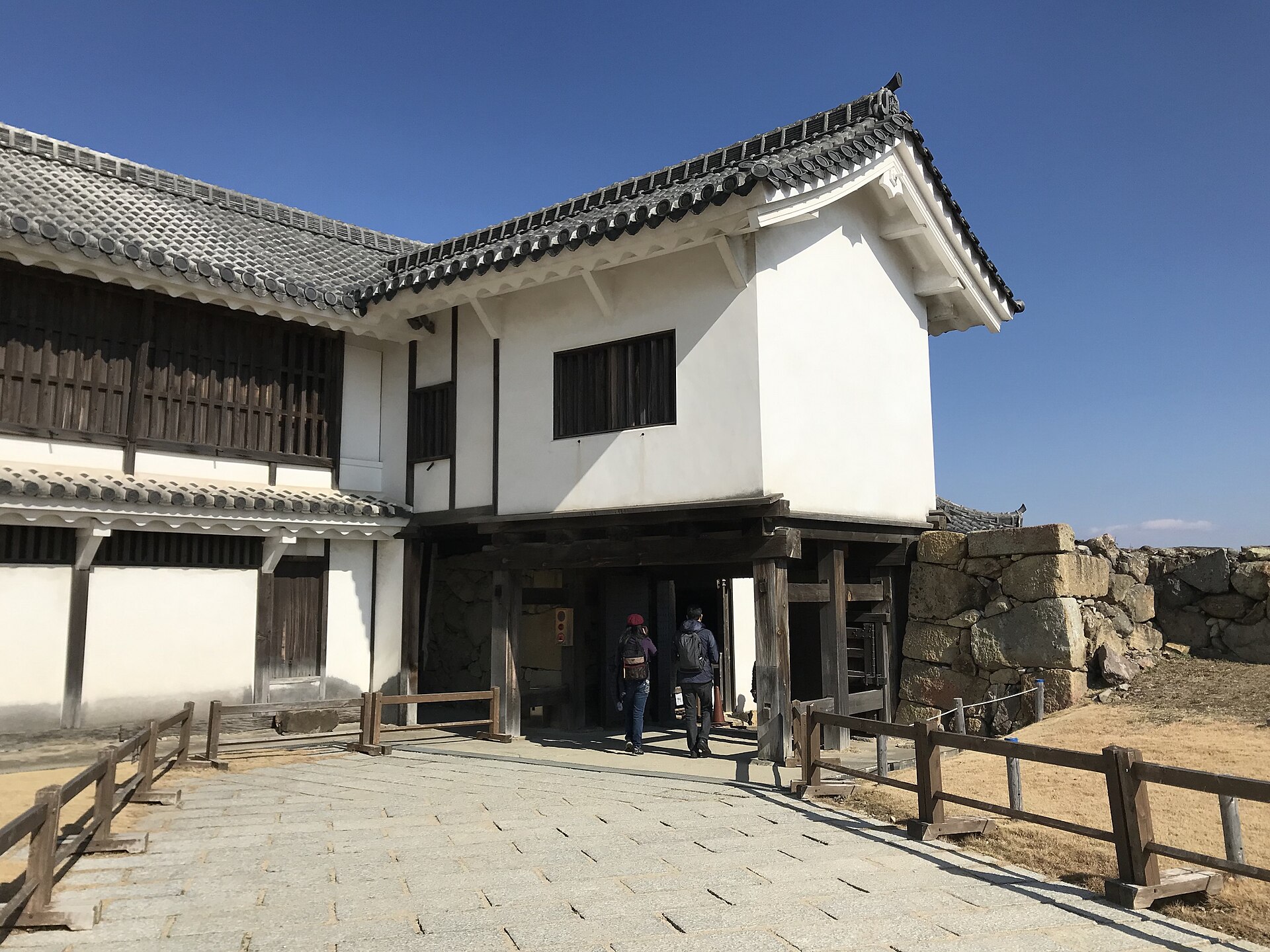 Bizen Gate at Himeji Castle