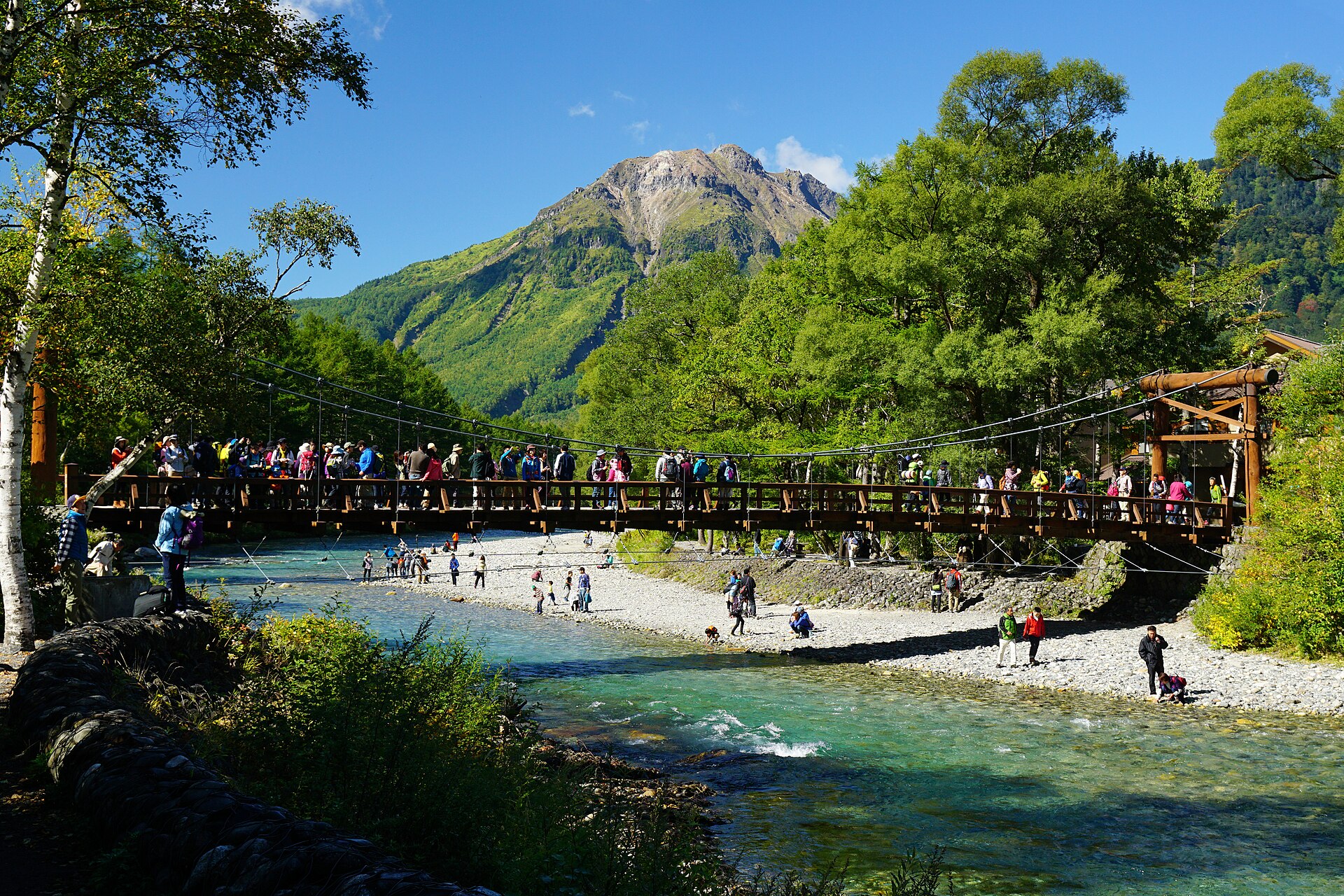 Kappa Bridge in Kamikochi