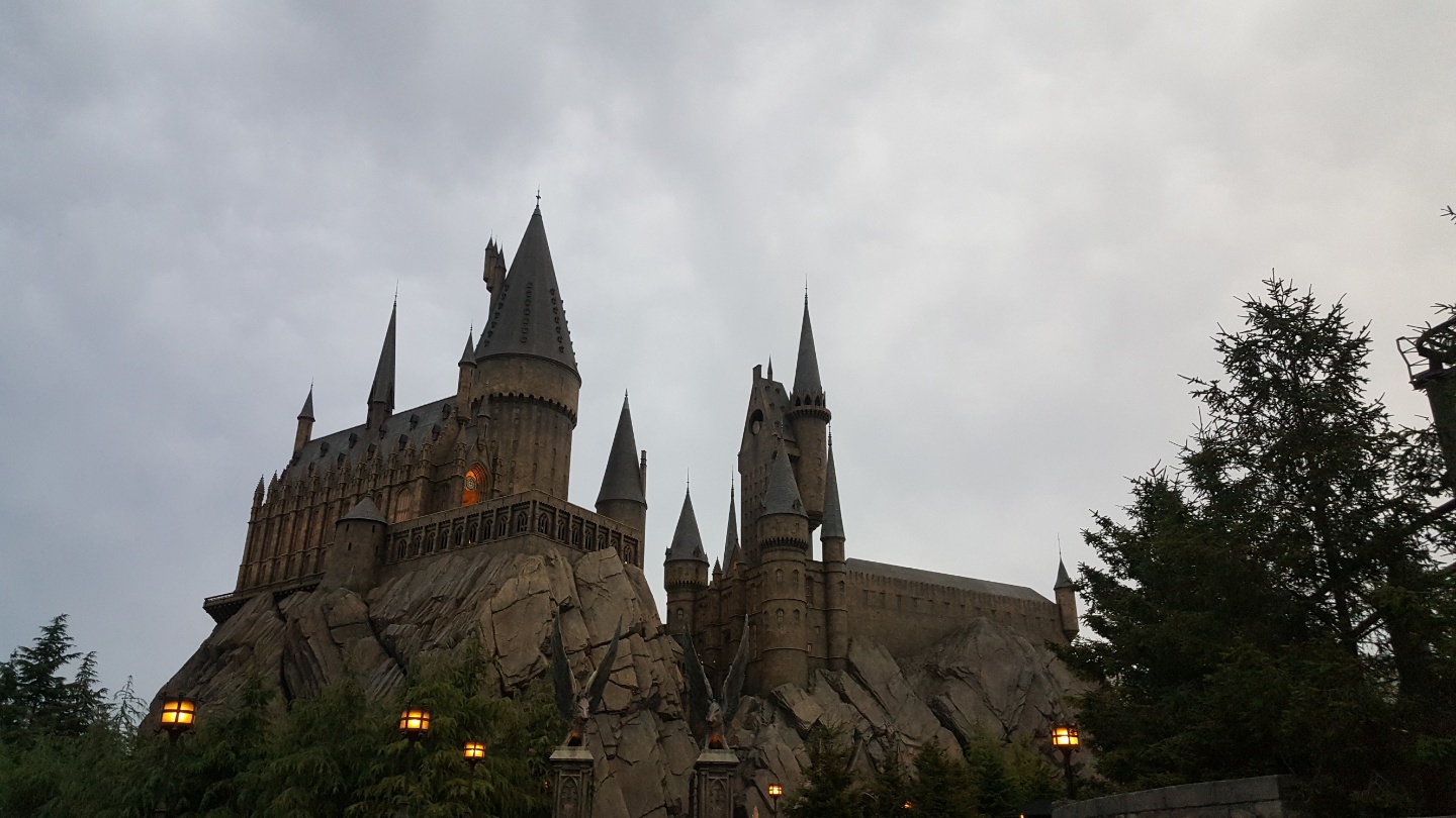 Hogwarts castle at Universal Studios Japan