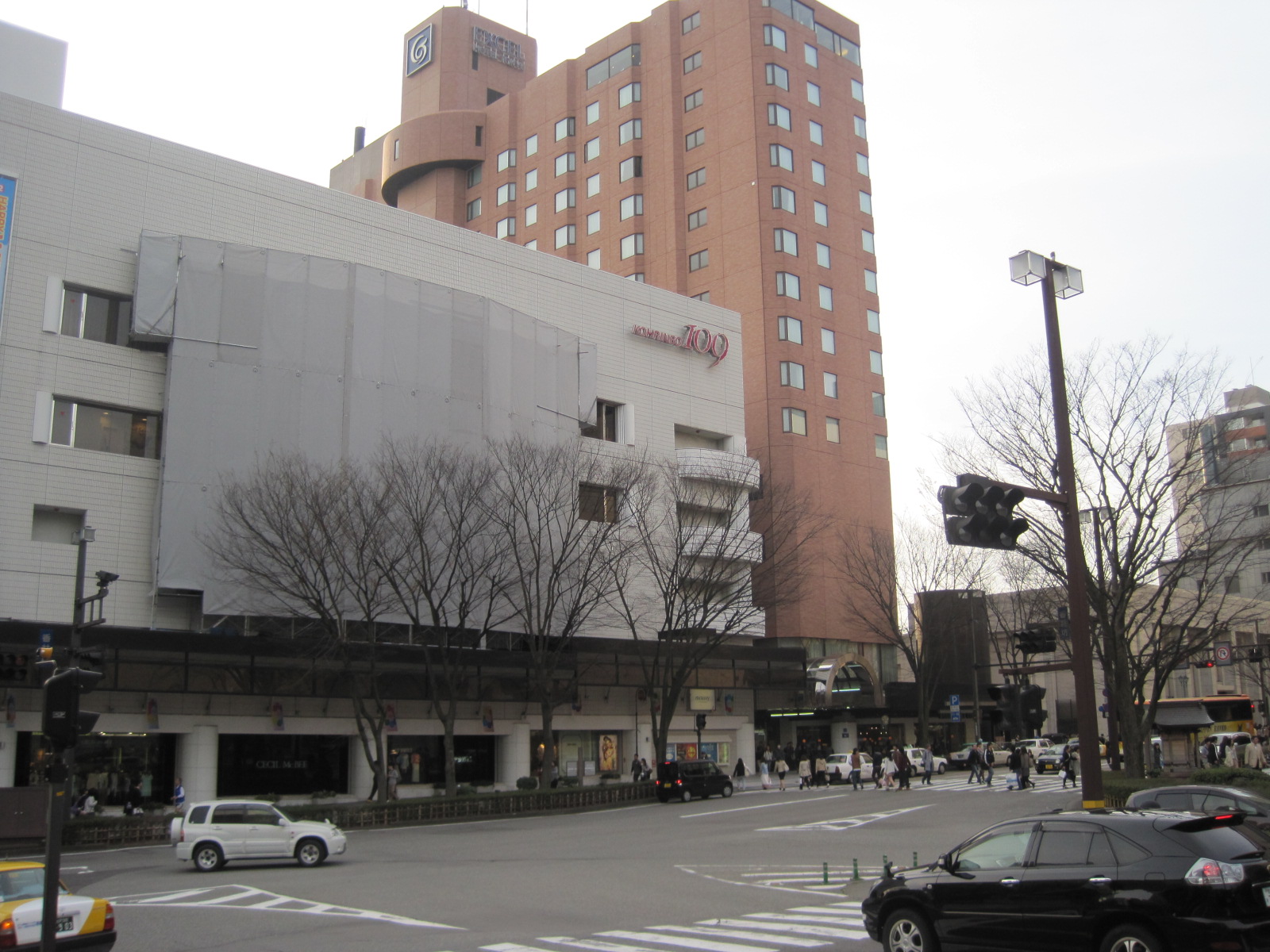 Korinbo street in central Kanazawa