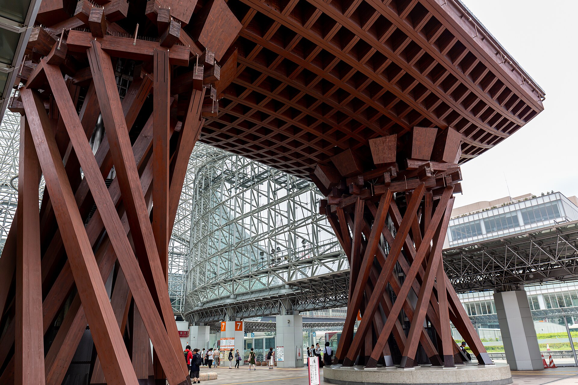 Entrance at Kanazawa Station