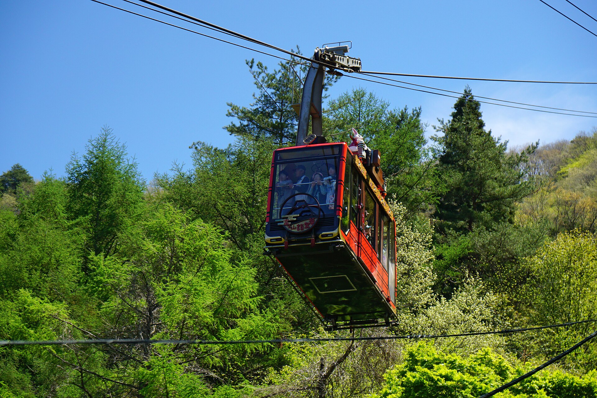 Kawaguchiko Panorama Ropeway cabin