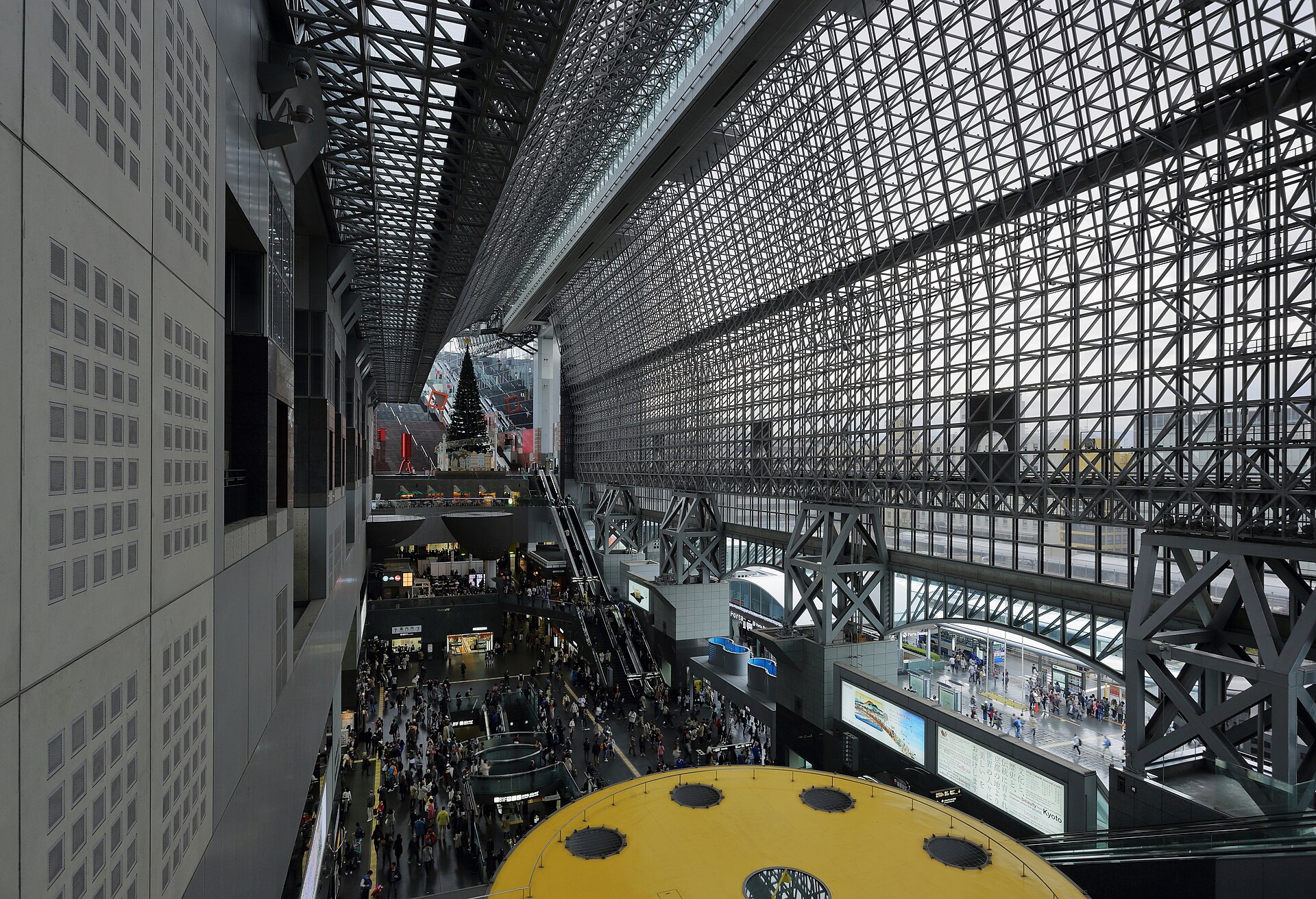 Interior of Kyoto Station
