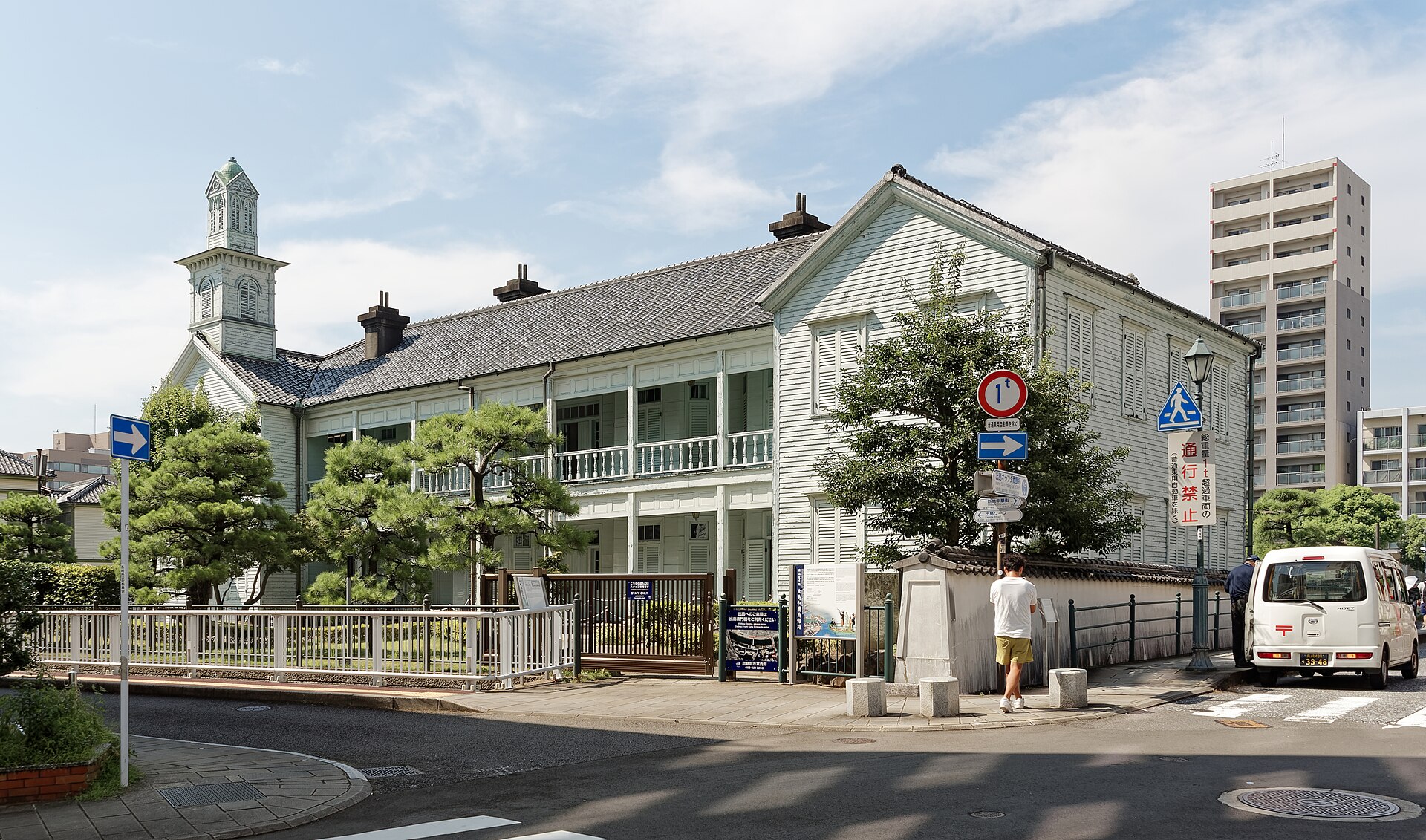 Historic building in Dejima, Nagasaki