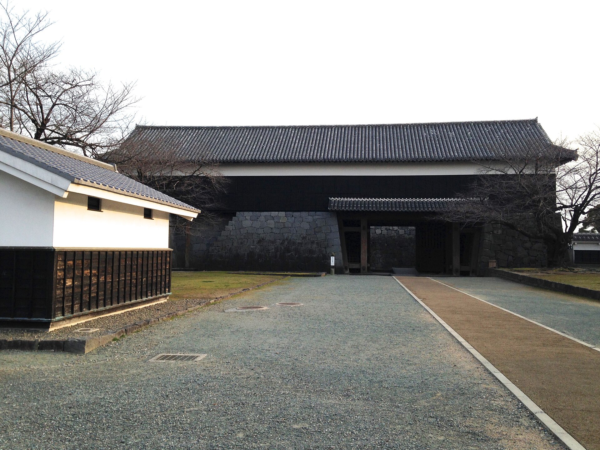 South Otemon gate at Kumamoto Castle