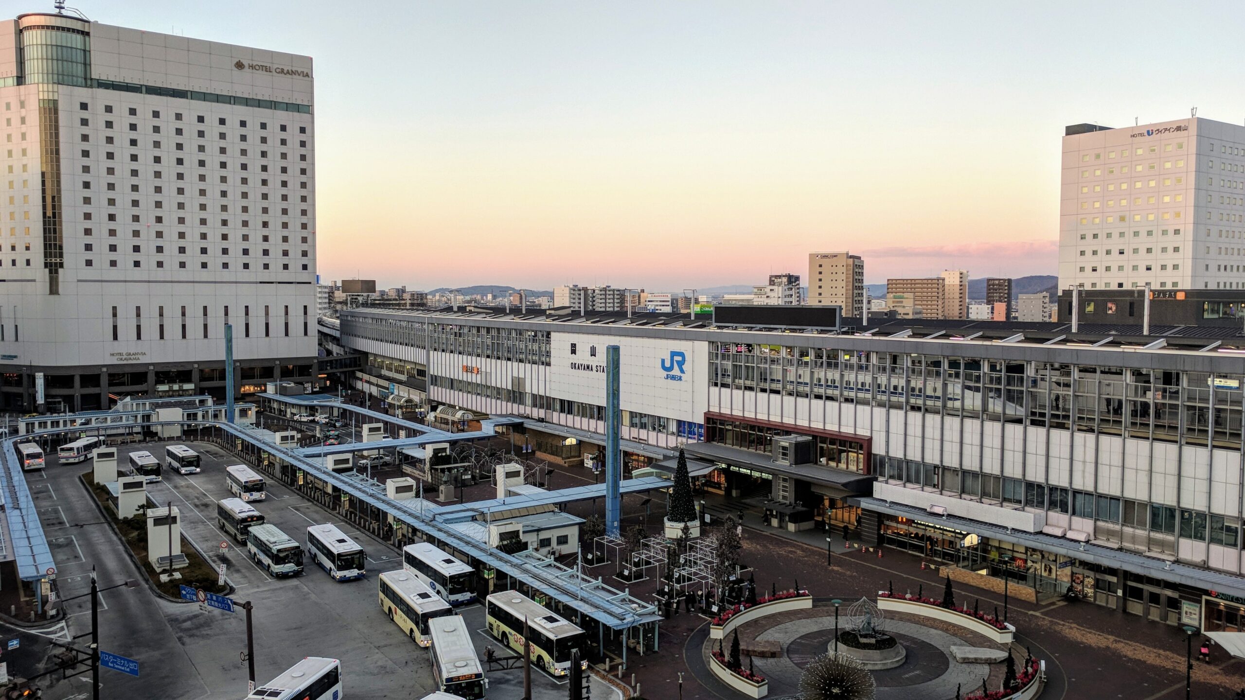 Okayama Station exterior